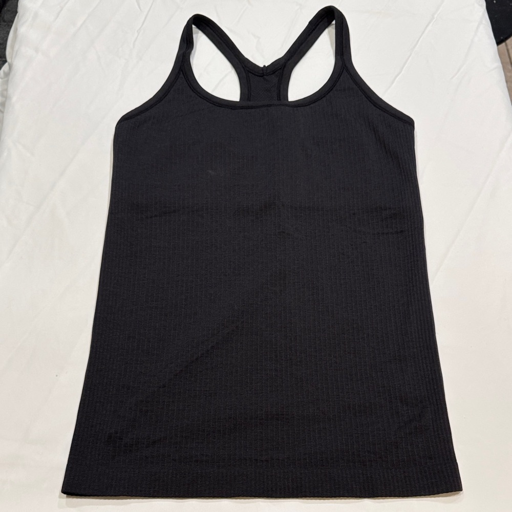 lululemon athletica Sleek Black Tank Top